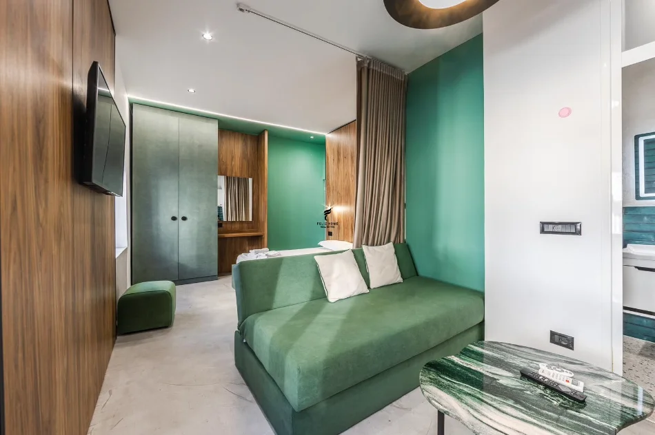 Tirane, affitto monolocale al quinto piano, 40 m², 580 € (SHALLVARET)