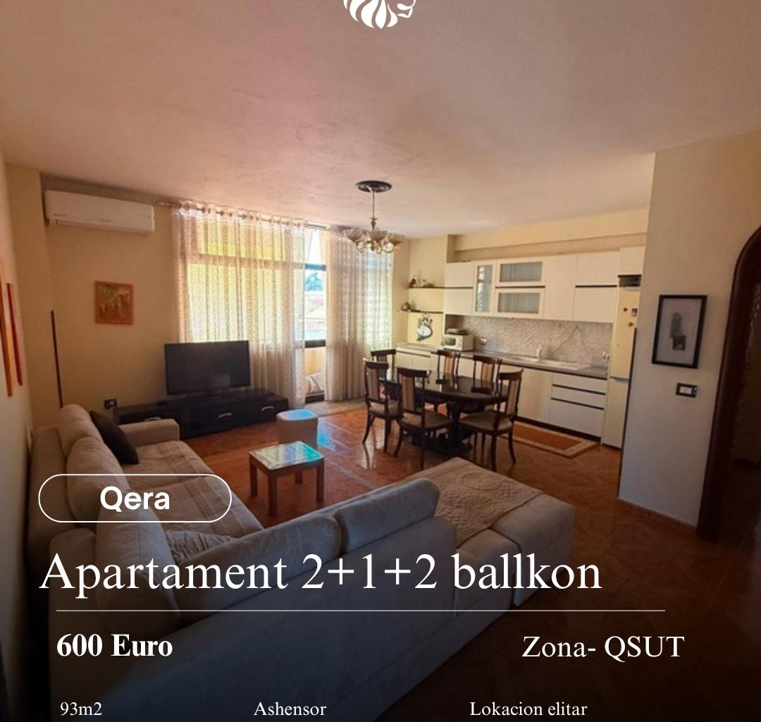 Apartament 2+1+2 ballkone
