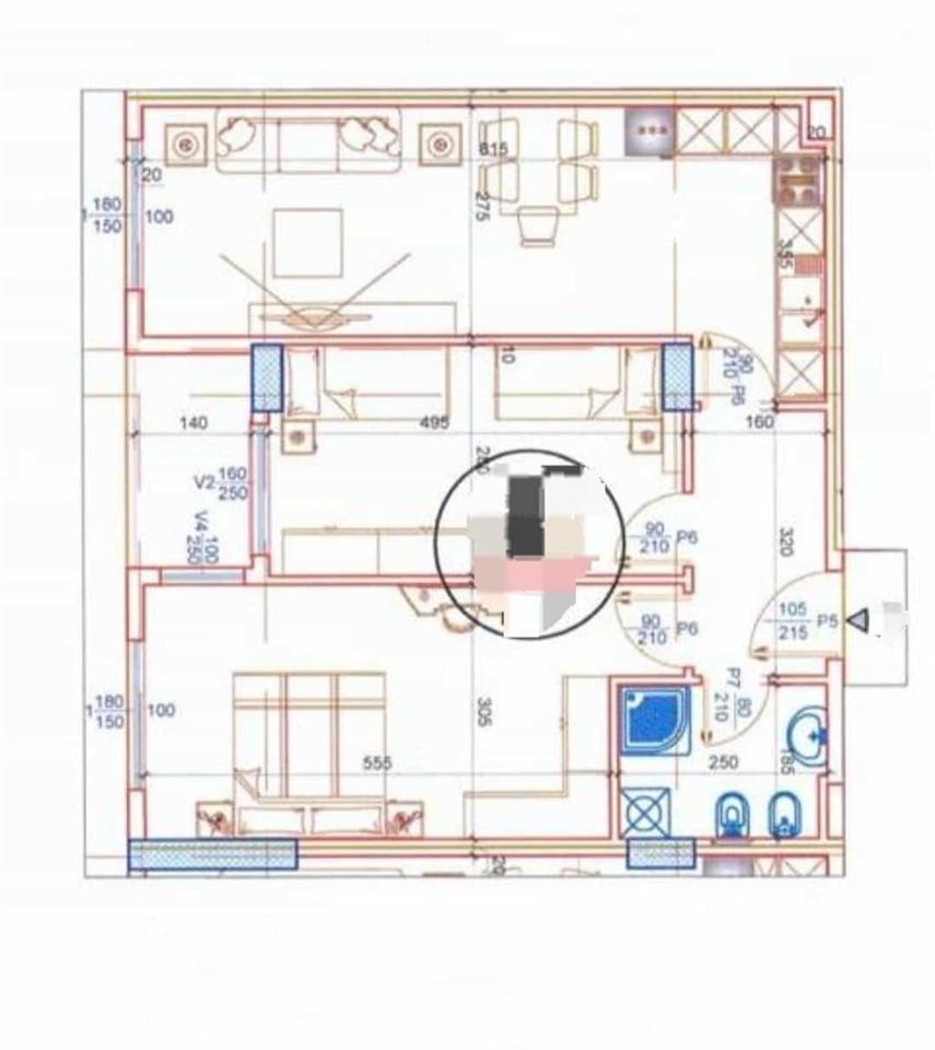 Apartament Ne Shitje 2+1 Ne Paskuqan (ID B120752) Tirane