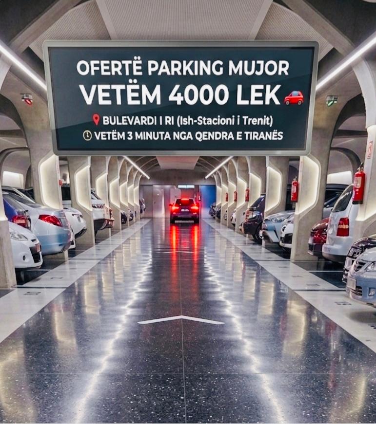 Poste parkimi me abonim mujor adresa stacioni trenit tirane