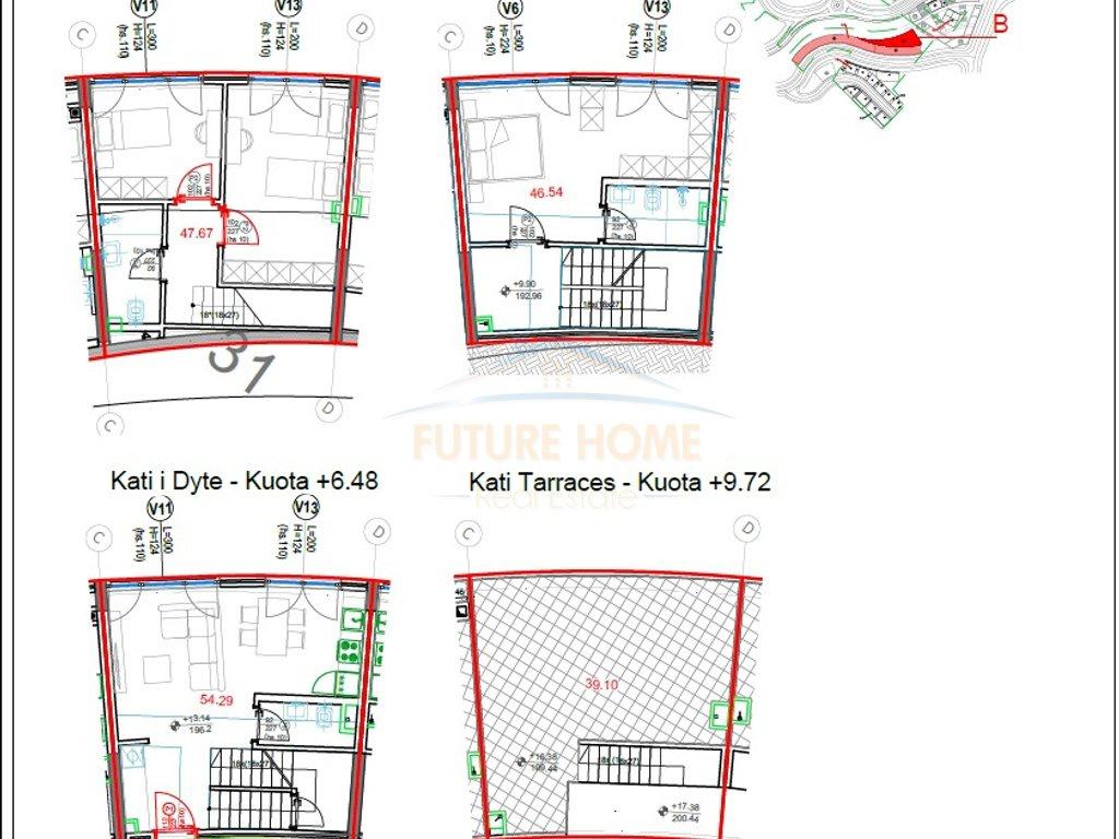 0694603851, Vendite, Triplex 3+1, Residenza Kodra e Diellit, Tirana