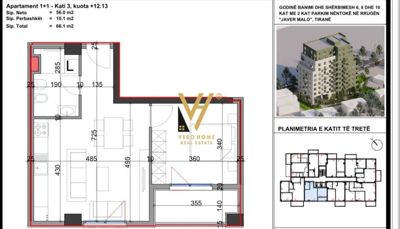 Appartamento 1+1+Box in vendita presso Viva Residence a 99.000 euro