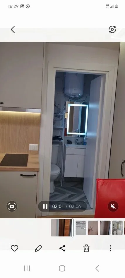 Tirane, vendesi appartamento 1+1 Piano 1, 15 m² 37.000 € (Selitë)
