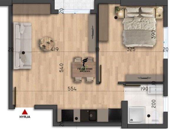 SHITET APARTAMENT 1+1 MALI ROBIT DURRES 65.000 EURO FH-66157