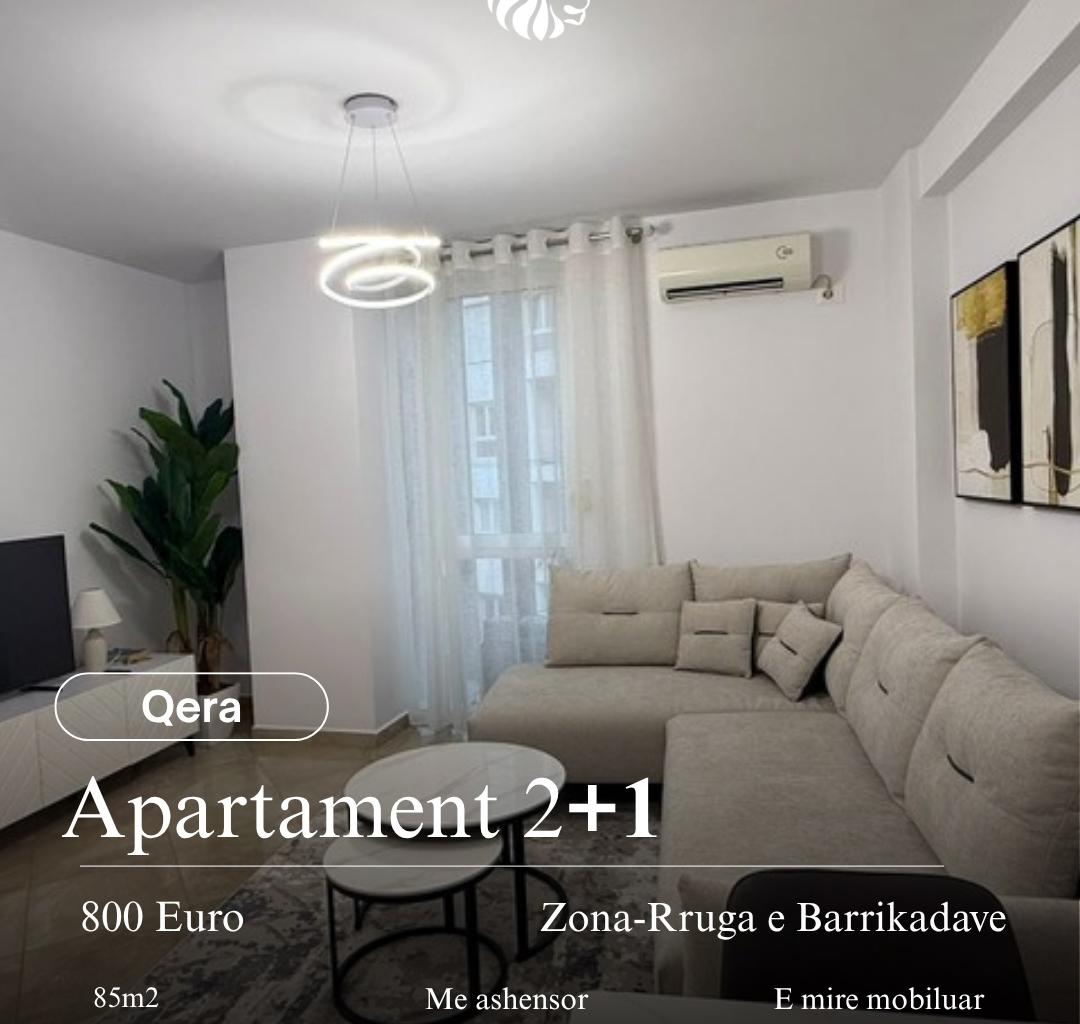 Apartament 2+1 Rruga e Barrikadave