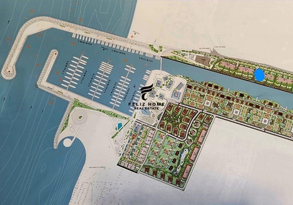 VILE NE SHITJE 488 M2 PORTO LALZI 610.000 EURO