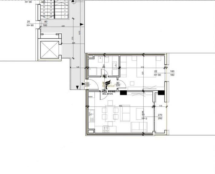 Office for Rent 62 m2, Square 21, 650 EURO FH-72517