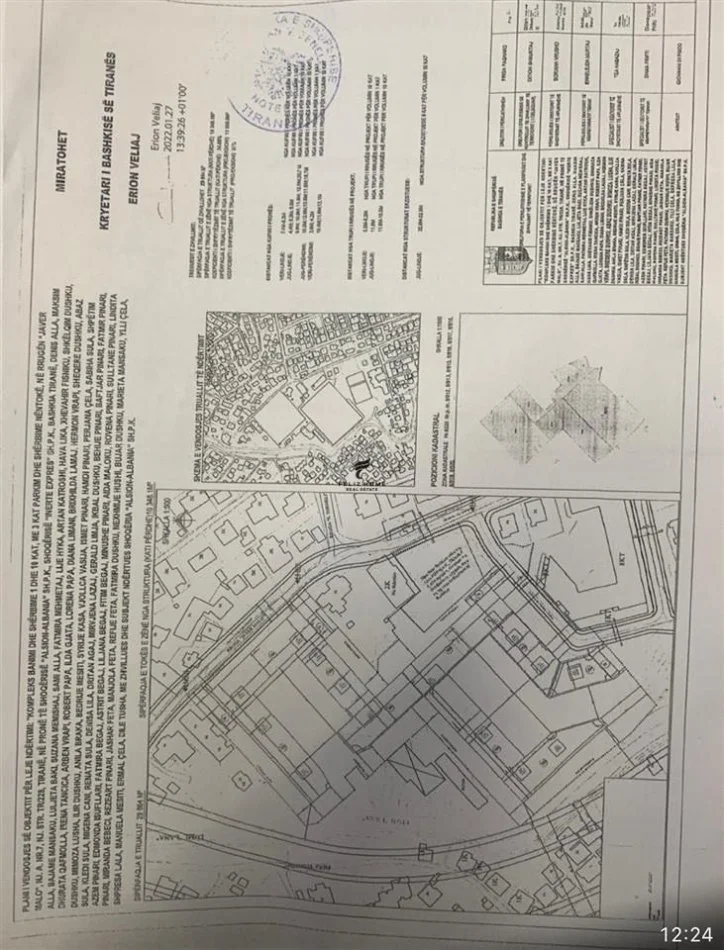Tirane, vendesi appartamento 1+1+Balcone Piano 6, 89 m² 165.000 € (vicino al parco)