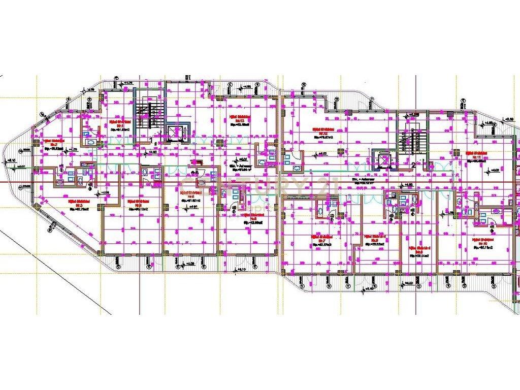First Floor of a New Building on Elbasani Street - 800 m² Open Space for Business