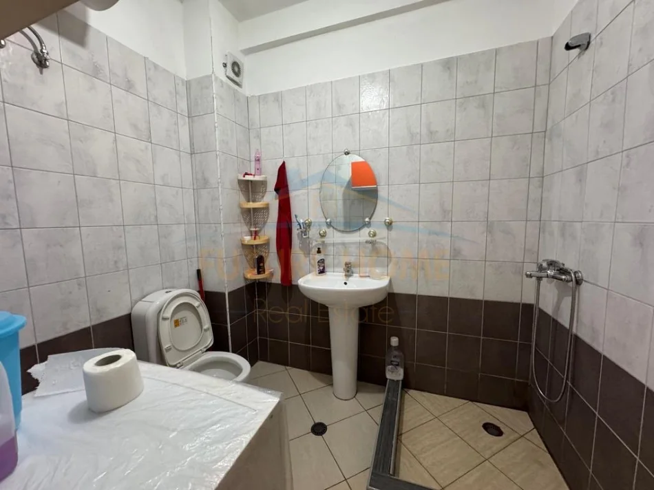 Durres, Apartment for Sale 1+1+Balcony, 5th Floor, €73,000