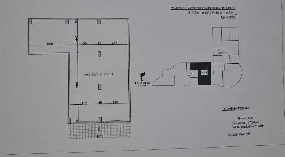 SHITET DYQAN 194 M2 CASA ITALIA 65.000.000 LEKE FH-70840