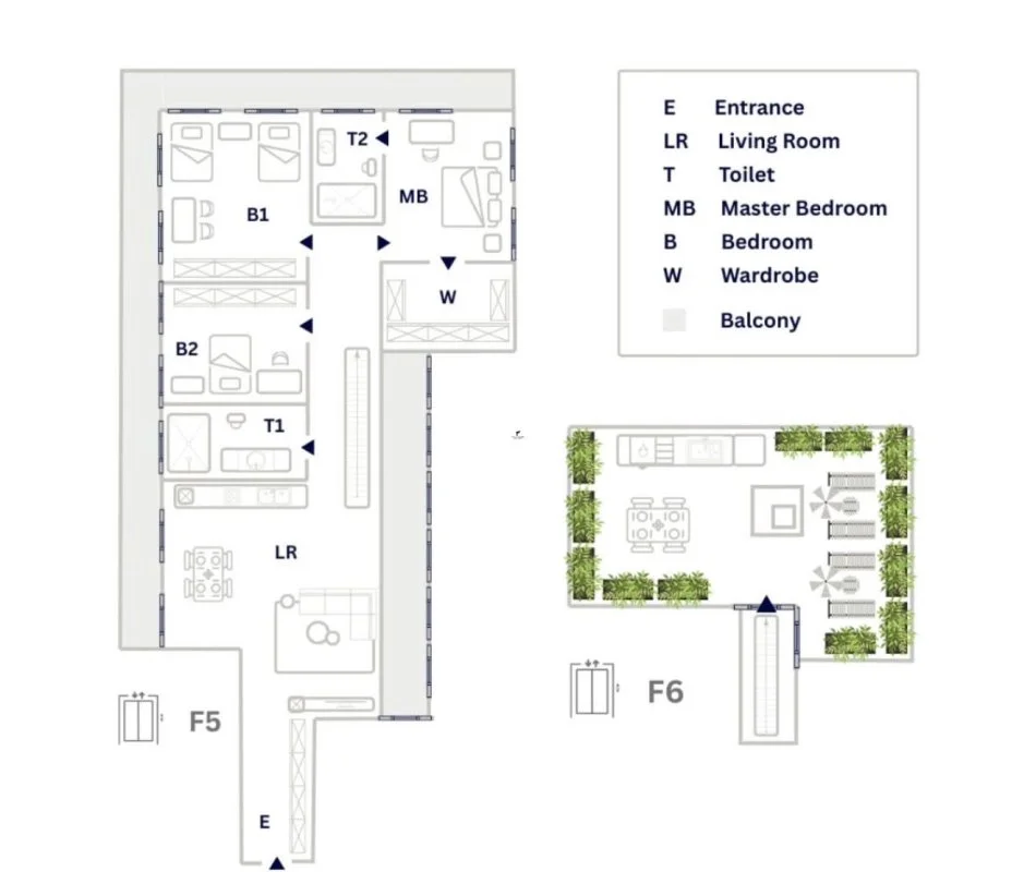 Tirane, vendesi appartamento 3+1+Balcone Piano 5, 224 m² 770.000 € (BLLOKU)