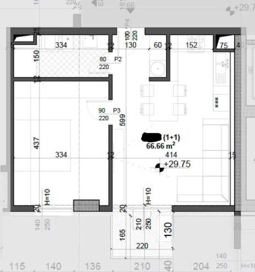 OKAZION – Vendesi Appartamento 1+1 presso Meis Garden Residence