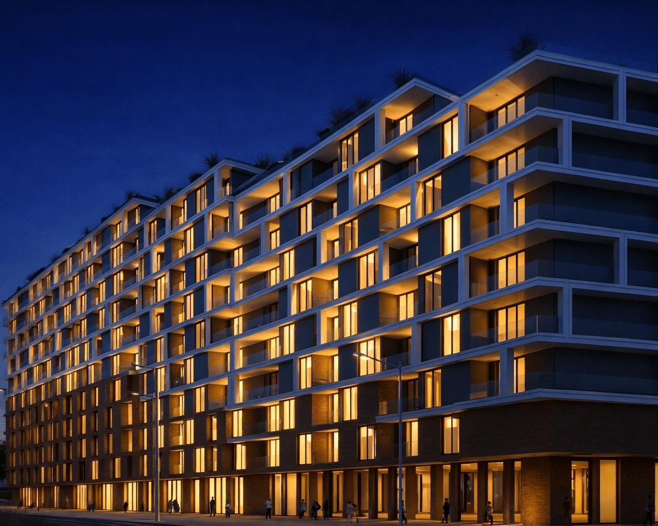 Shitet Apartament 2+1+2 – Meis Garden Residence,