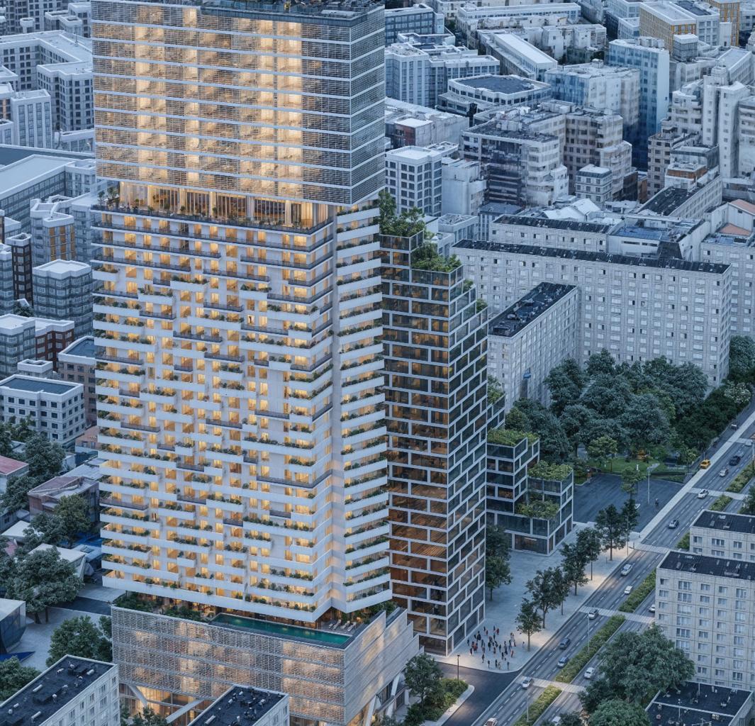 🏙️ Shitet Apartament 1+1 – The 44 Tower, Zogu i Zi
