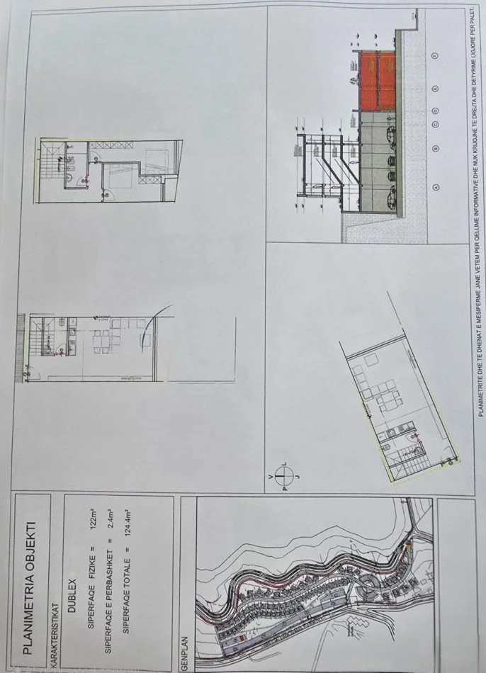 Tirane, vendesi Villa Duplex al secondo piano, 124 m², 190.000 € (FARKE)