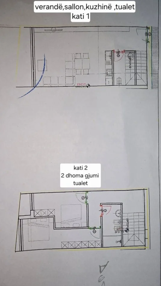 Tirane, vendesi Villa Duplex al secondo piano, 124 m², 190.000 € (FARKE)