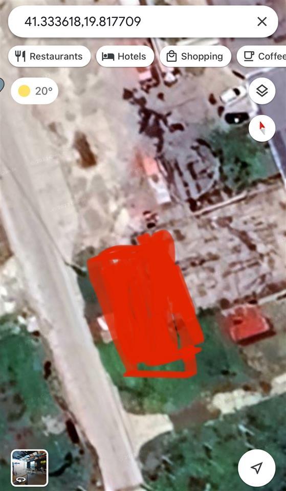 Fier - Garage e terreno in affitto con certificato di proprietà