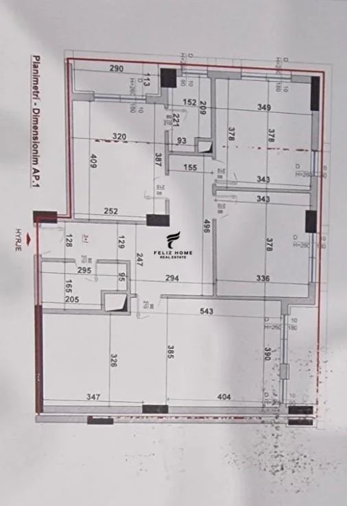 Tirane, shitet apartament 2+1+Ballkon Kati 4, 141 m² 226.000 € (BULEVARDI I RI)