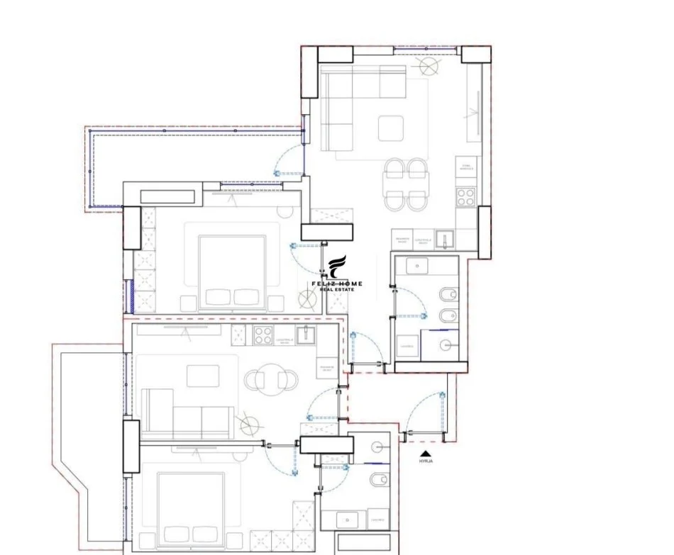 Tirane, jepet me qera zyre Kati 9, 140 m² 1.350 € (ISH EKSPOZITA)