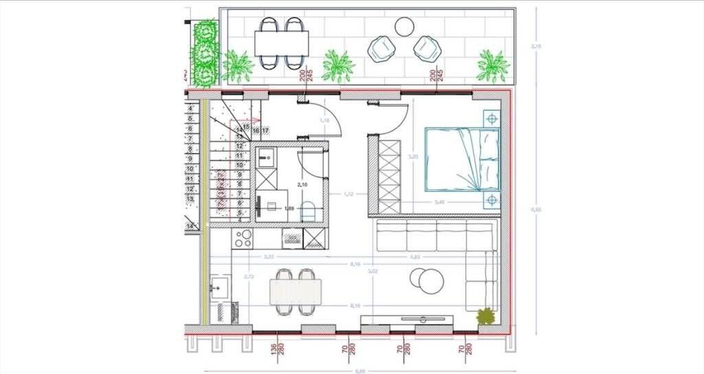 TEG - Rezidenca West Home, Apartment for Sale 1+1