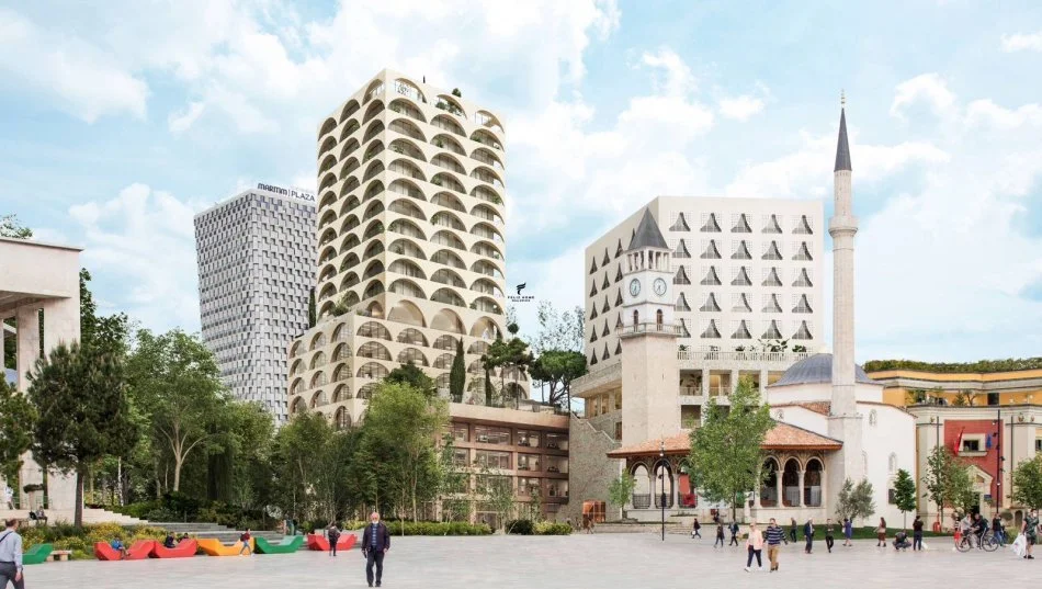 Tirane, ufficio in vendita al terzo piano, 470 m², 2.700.000 € (Piazza Skanderbeg)