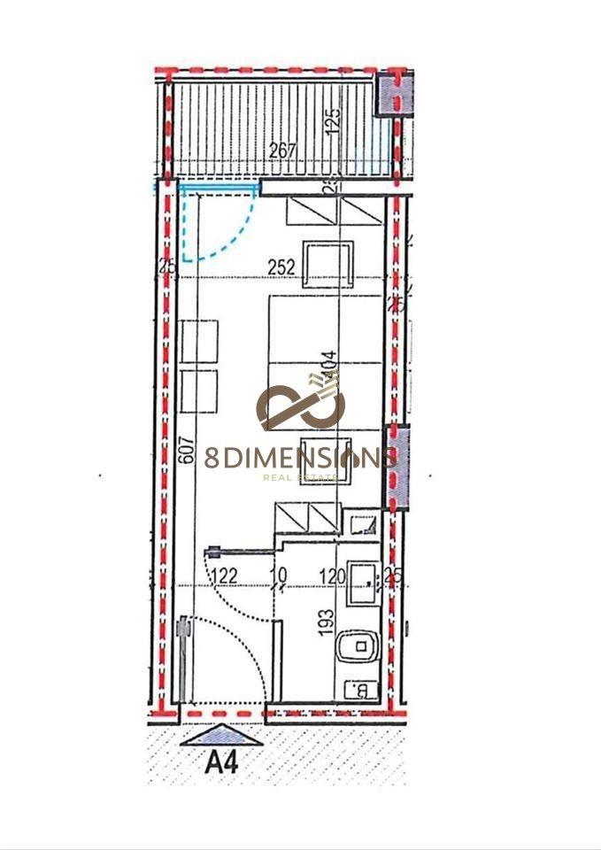 Jepet me qera Zyra ne Bulevardin e ri (D828A-40)