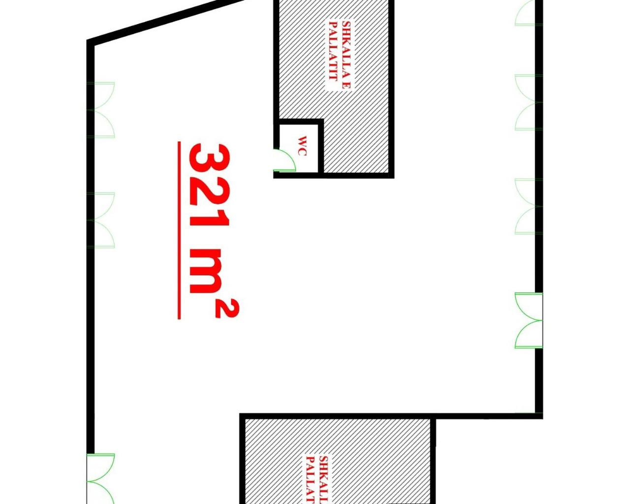 SHITET AMBIENT COMMERCIALE 321 m² A ASTIR