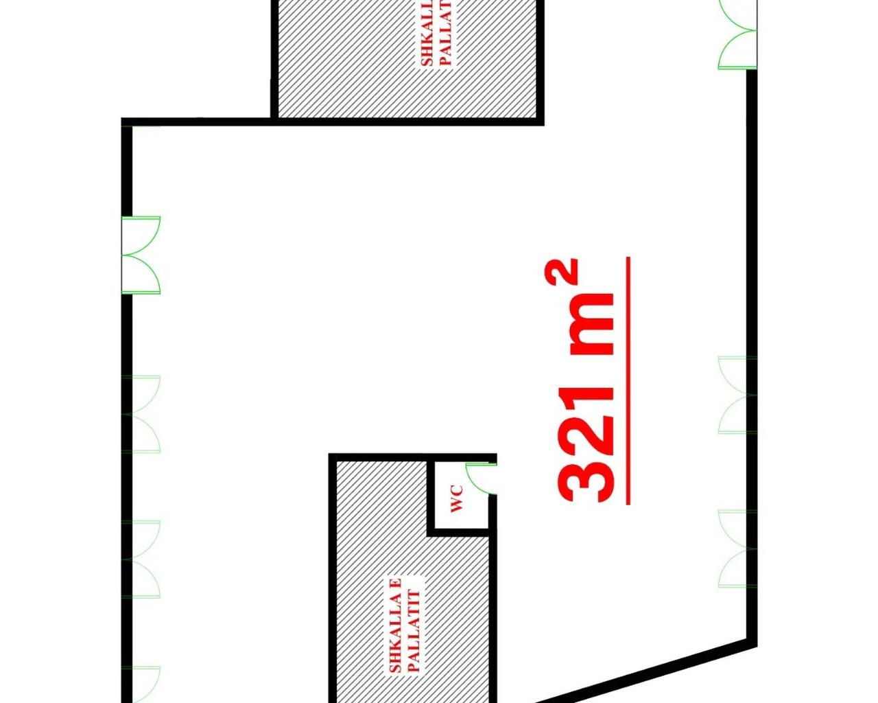 SHITET AMBIENT COMMERCIALE 321 m² A ASTIR