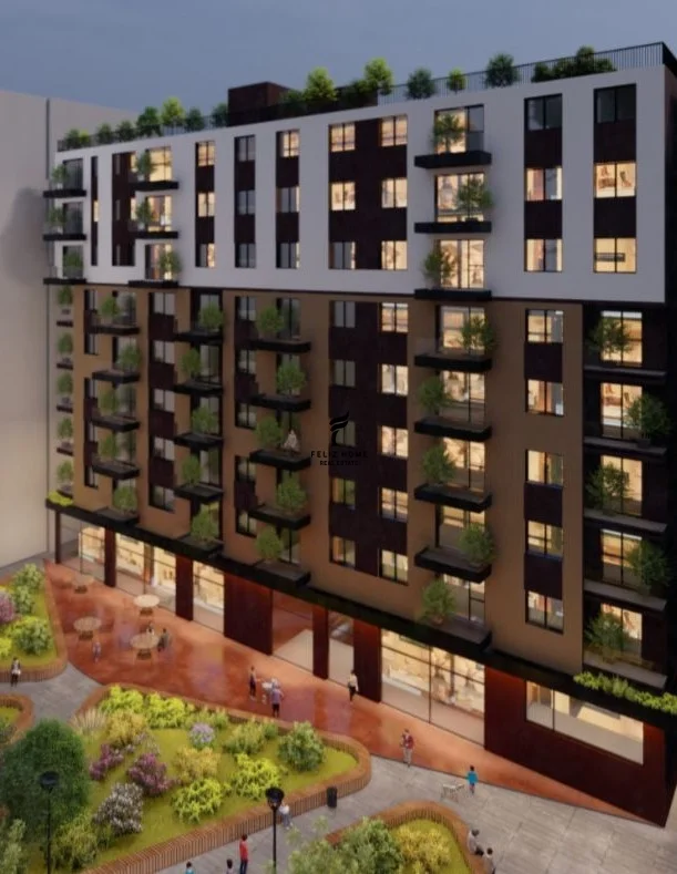 Tirane, vendesi appartamento 1+1 al quinto piano, 65 m², 99.000 € (FUSHA E AVIACIONIT)