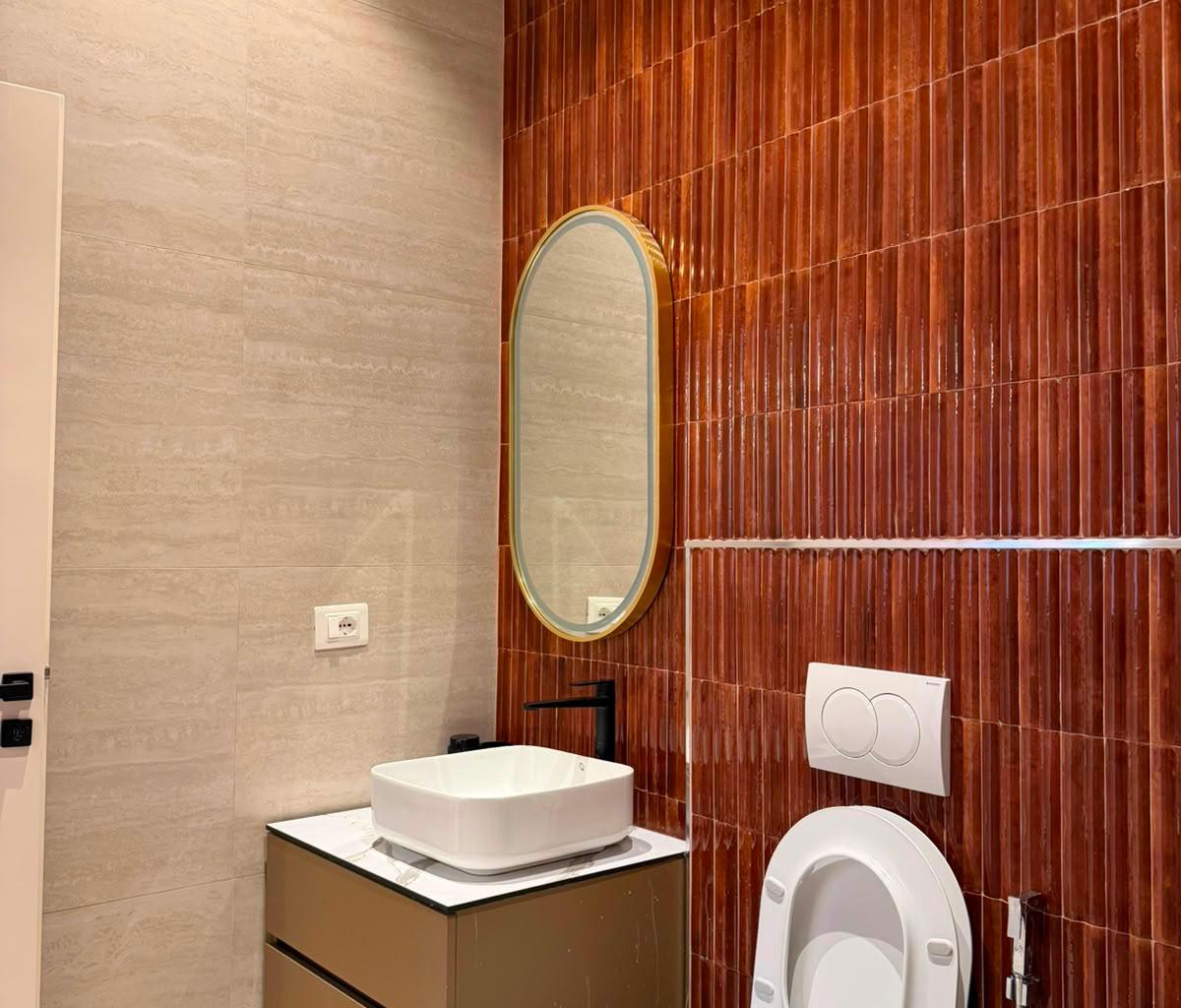 Apartament 1+1 me ballkon për qira – Tek 9 Katëshet