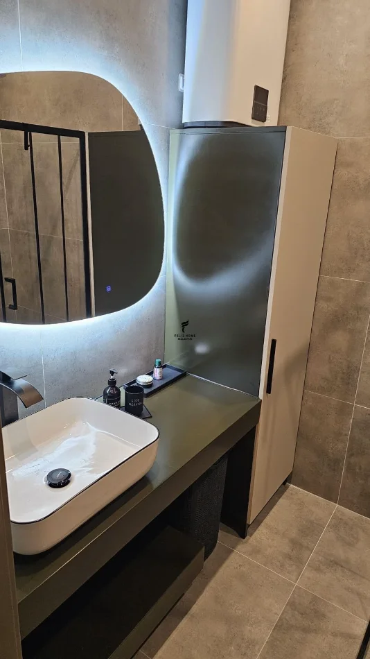 Tirane, affitto monolocale al piano 3, 39 m², 500 € (NUOVA COSTRUZIONE)