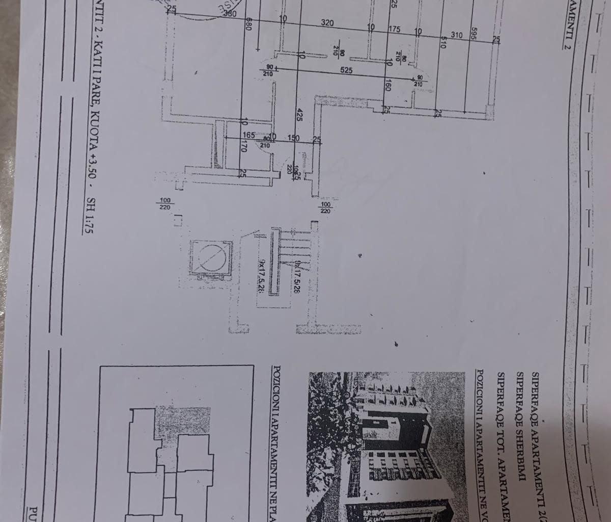 Shitet Apartament ne Fresk 2+1