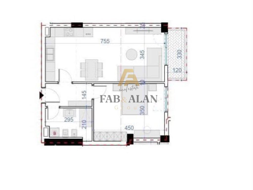 Shitet Apartament Okazion 1+1 në Ndërtim – Kupa New, Paskuqa