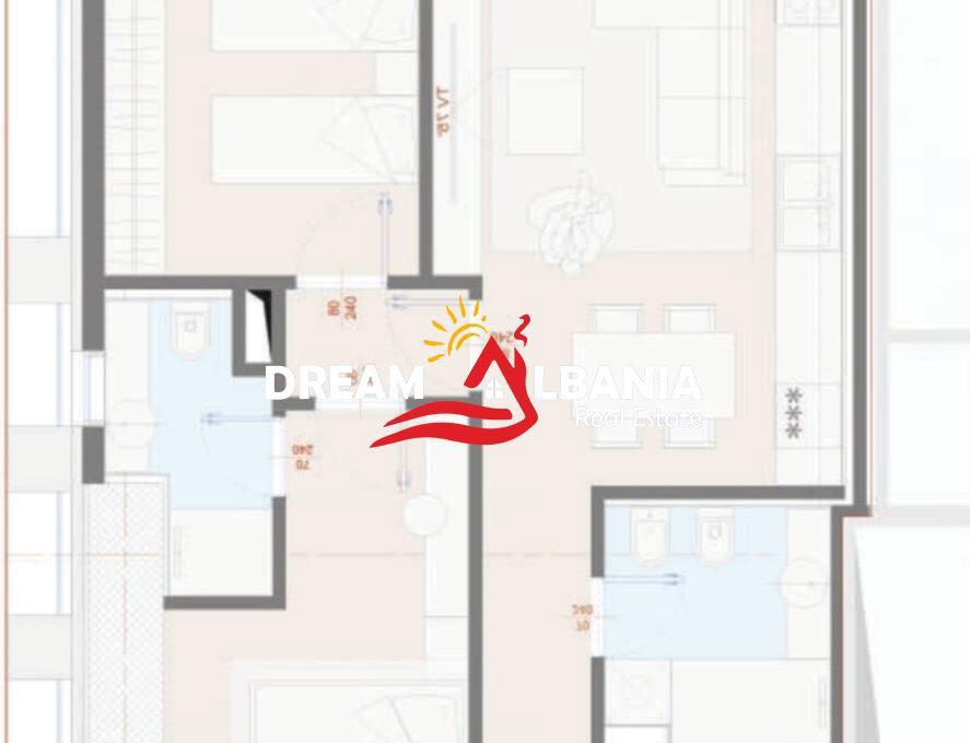 Apartament 2+1+2 ne Shitje Kompleksi Manhattan(ID 41212285 )