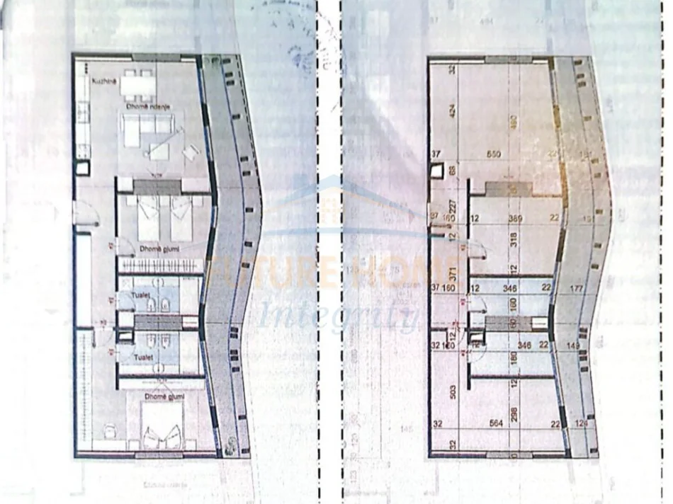 Tirane, Vendesi appartamento 2+1+2, Piano 5, 142 m² 298.641 € (Top Seven Tower)