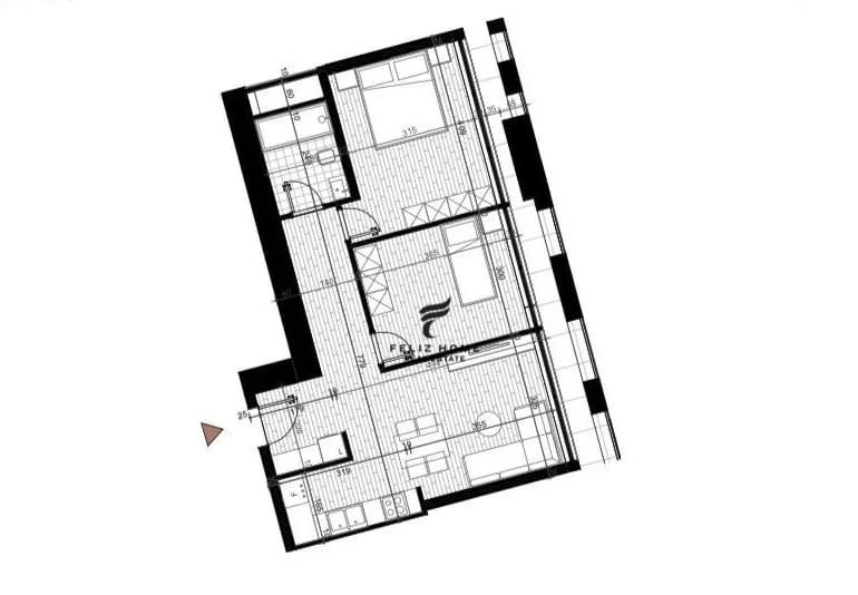 Tirane, shitet apartament 2+1 , 114 m² 261.000 € (BULEVARDI RI)