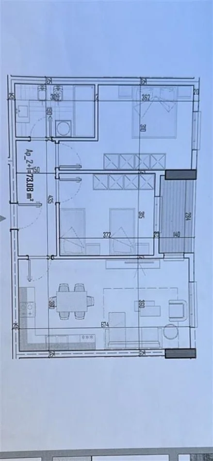 Tirane, shitet apartament 2+1+Ballkon Kati 5, 85 m² 87.000 € (PASKUQAN)