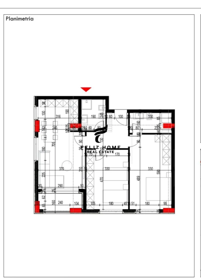 Tirane, shitet apartament 2+1+Ballkon Kati 6, 105 m² 127.100 € (PASKUQAN)