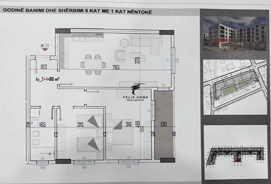 Tirane, shitet apartament 2+1+Ballkon Kati 1, 101 m² 76.000 € (KAMEZ)