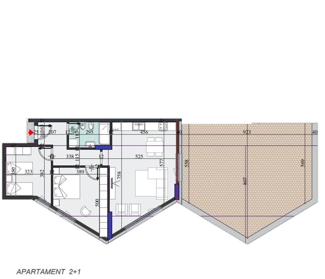 Vendita Appartamento: ✨️ 2+1+1Wc & Veranda - Colonnade Rezidence