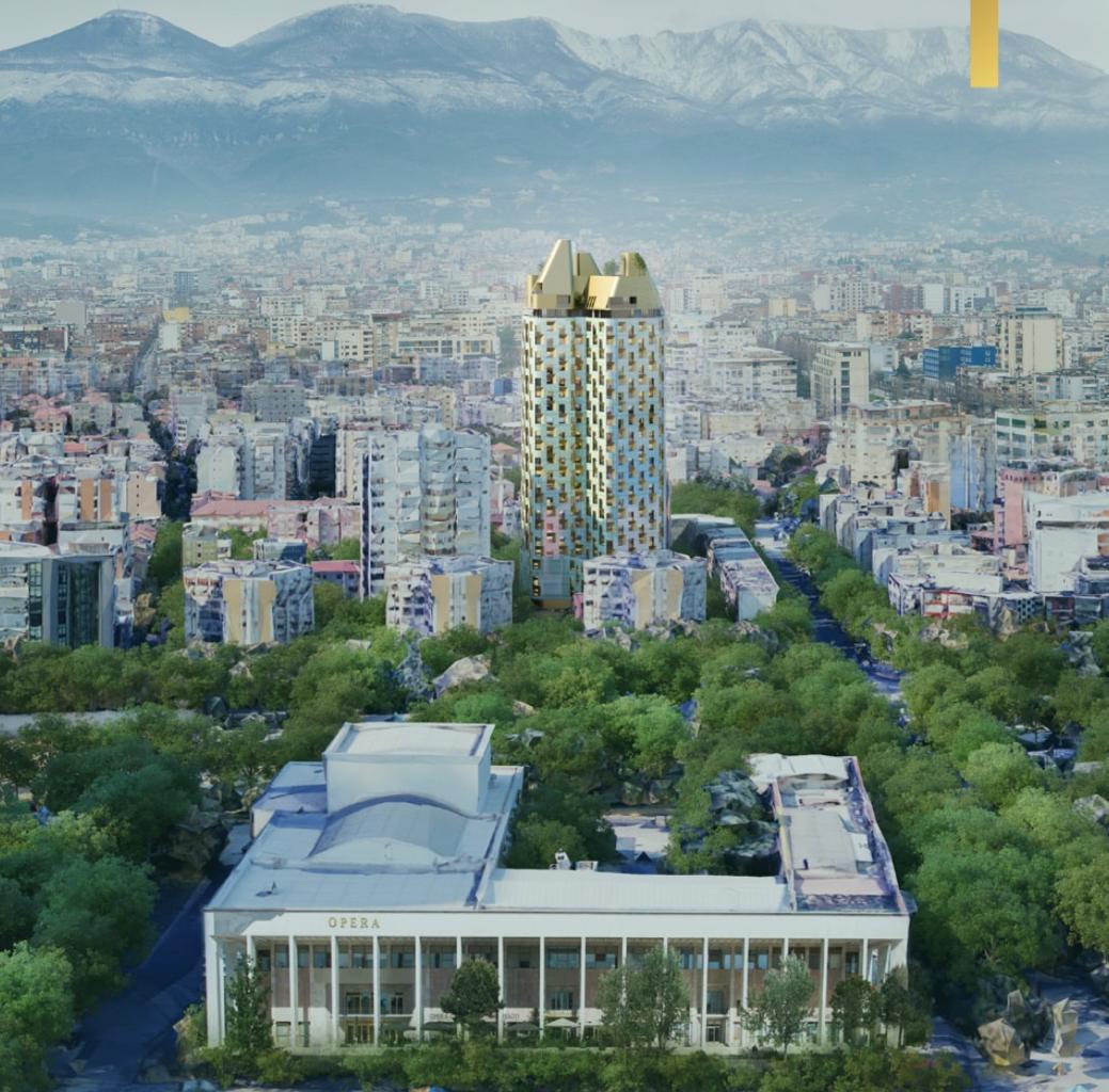 📌Shitet apartament 1+1 – Bazaar Gate, në qendër të Tiranës