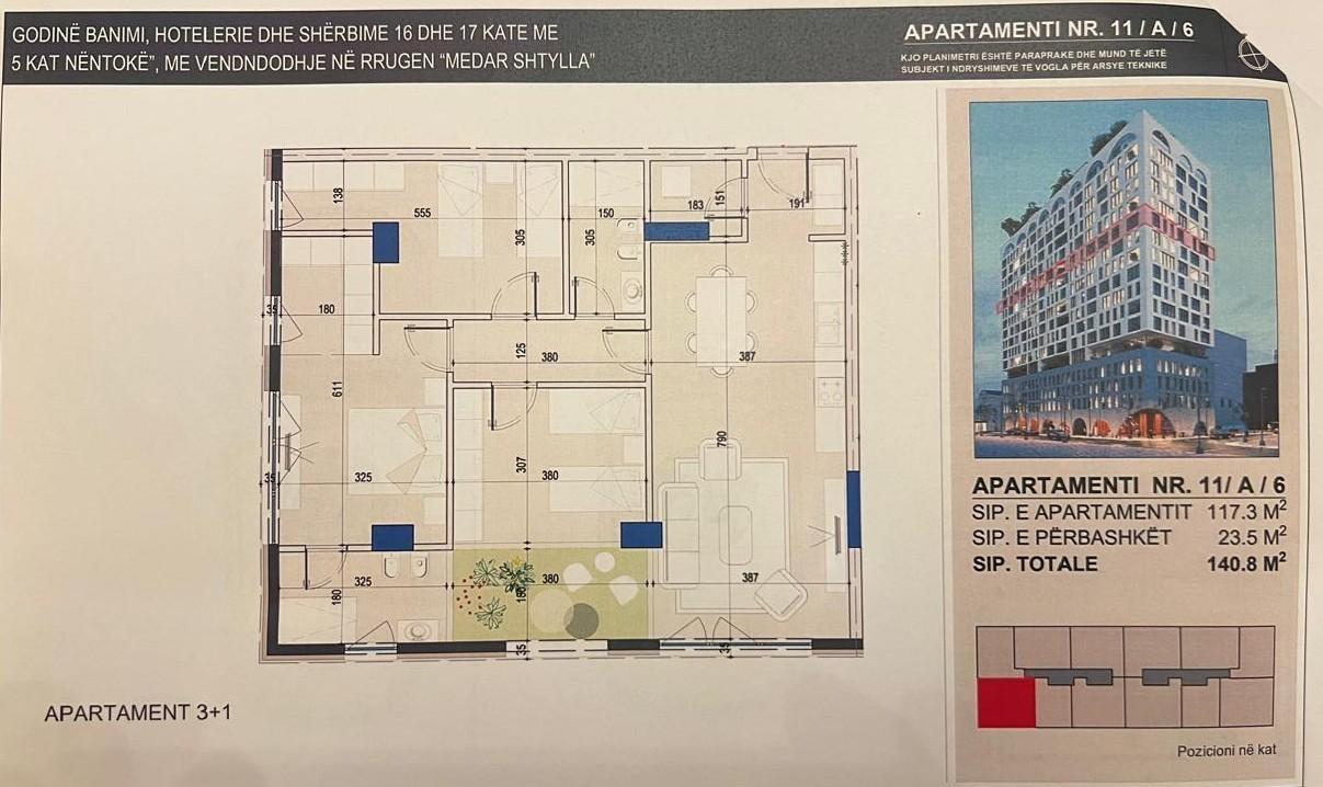 HITET APPARTAMENTO 3+1 COMUNE DI PARISIT 435.000 EURO