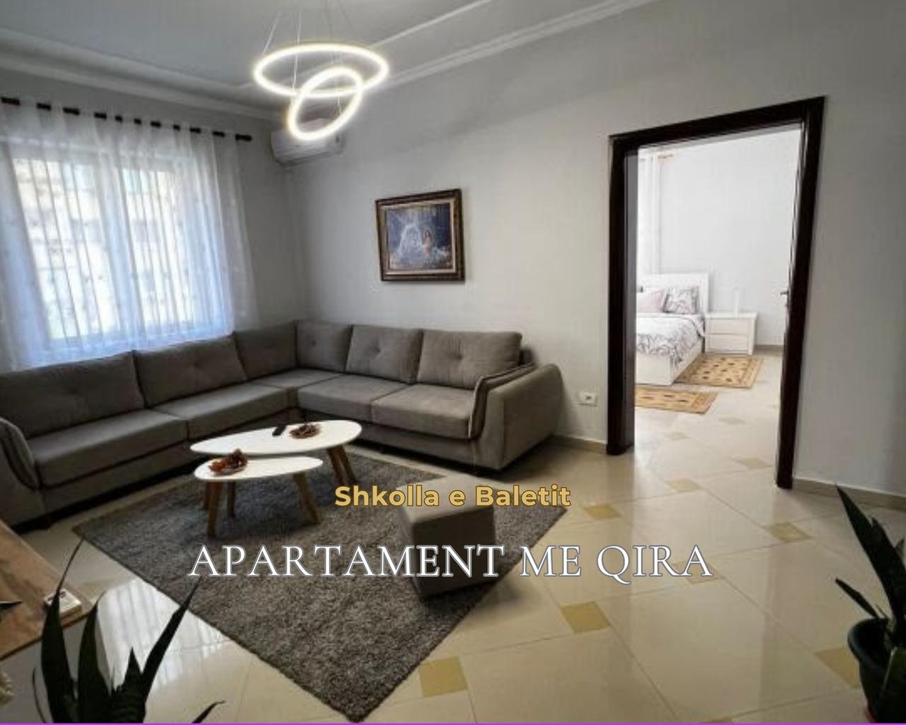 Apartament me qera 1+1 tek Shkolla e Baletit