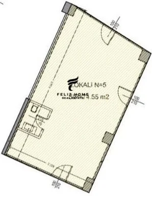 Tirane, vendesi negozio Piano 0, 74 m² 450.000 € (YZBERISHT)