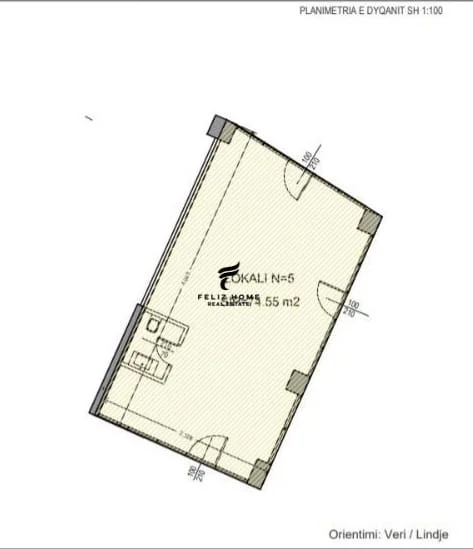 Tirane, shitet dyqan Kati 0, 74 m² 450.000 € (YZBERISHT)