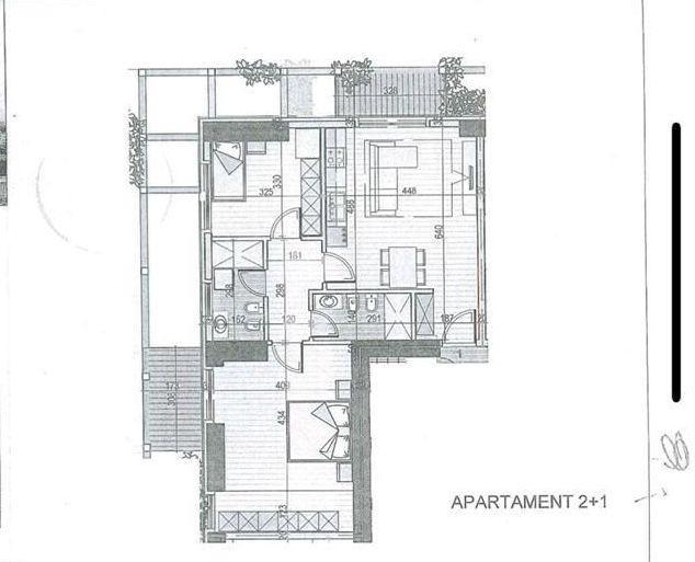 ZYRE ME QERA 117 M2 RRUGA E KAVAJES 1.280 EURO