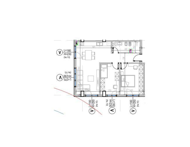SHITET APARTAMENT 2+1 KODRA DIELLIT 165.600 EURO