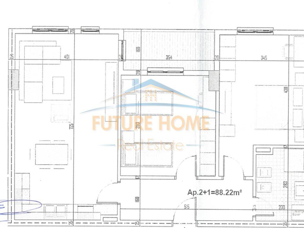 Vendesi, Appartamento 2+1, Ringside Residence, Paskuqan