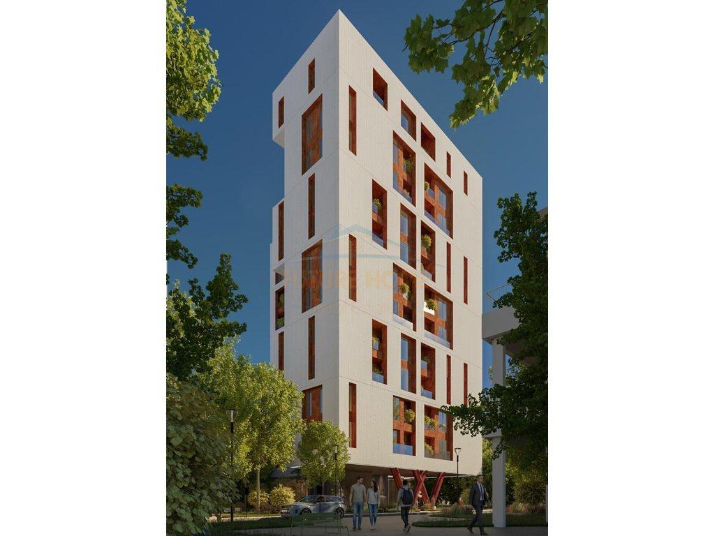 0692268458 Shitet Apartament 1+1,Residenca Cubex,prane Qendr